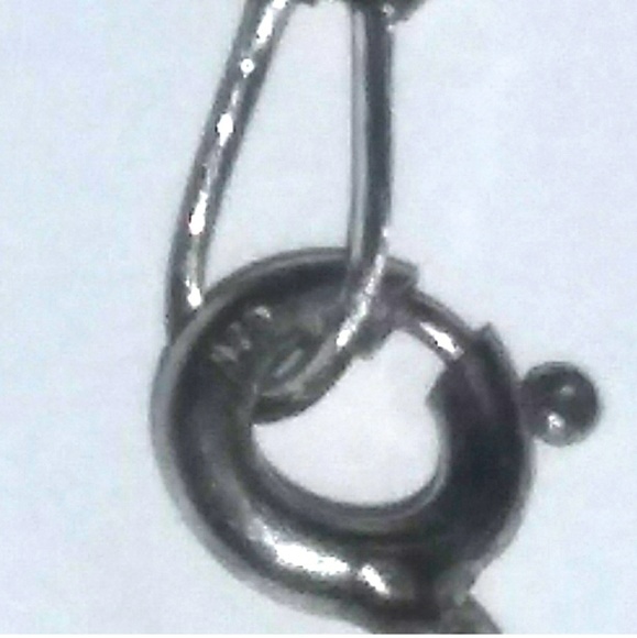 VINTAGE Sterling Silver BeaUtiful Blue Freshwater Pearl Bracelet *SaLe PrIce* - Picture 4 of 8